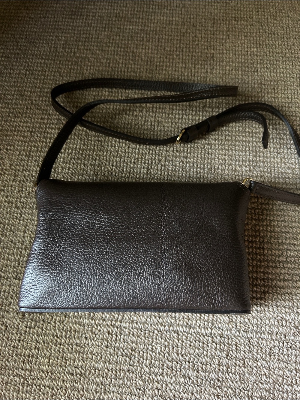 Vestirsi Dark Brown Leather Crossbody Bag - Picture 5 of 8